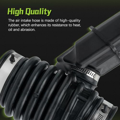 Image of 16576-3JA0A Engine Air Intake Hose Tube With Clamps for Nissan 2015-2023 Murano,2013-2016 Pathfinder,2014-2016 Infiniti QX60,2013 JX35