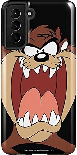 Skinit Pro Phone Case Compatible with Galaxy S21 FE - Officially Licensed Looney Tunes Taz Big Head Design