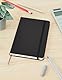 Moleskine Klassisches Notizbuch, Liniertes Notizbuch, Hardcover und Elastischer Verschluss, Großes Format 13 x 21 cm, Farbe Schwarz, 240 Seiten