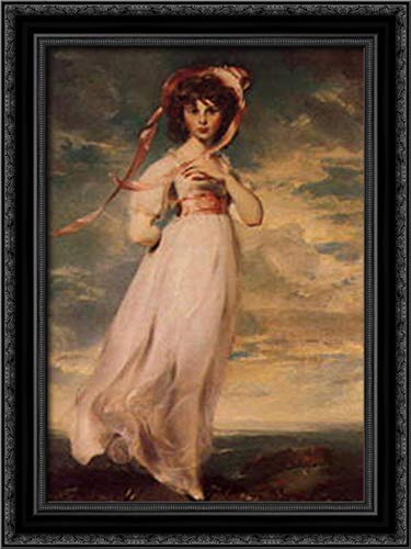 Amazon.com: Pinkie (Sarah Barrett Moulton) 18x24 Black Ornate Wood