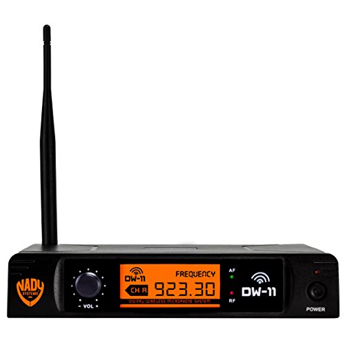 Nady Dw-11 Digital Wireless Handheld Microphone System – Ultra-Low Latency With Qpsk Modulation - Xlr And ¼” Outputs – Uhf Range – Fixed Frequency #TOP1