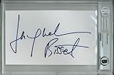 Jacqueline Bisset Authentic Signed 4.25x7 Cut Signature Autographed BAS Slabbed