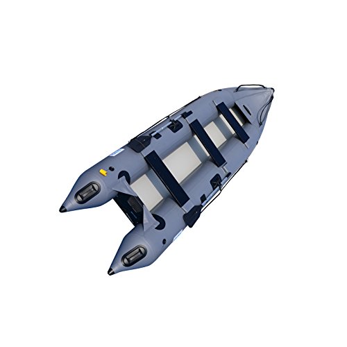 Bris 14.1Ft Inflatable Boat Inflatable Kayak 3 Person Kayak Canoe Fishing Inflatable Poonton Boat #TOP6