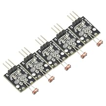 5Pcs 3pin Optical Sensitive Resistance Light Detection Photosensitive Sensor Module Photoresistor for Arduino ESP32 DIY