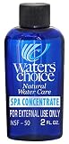 Waters Choice 2 oz. Enzyme Concentrate-6 Month Supply, All-Natural Spa Water Care, Hot Tub Cleaner,
