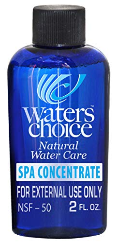 Waters Choice 2 Oz. Enzyme Concentrate-6 Month Supply, All-Natural Spa Water Care, Hot Tub Cleaner, Premium Water Care Treatment, No Harsh Spa Hot Tub Chemicals, Gentle On Eyes, Hair And Skin #TOP19