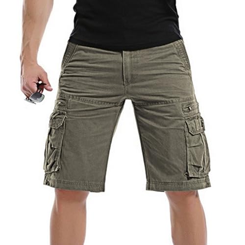 Shorts cargo multi-bolsillos para hombre miniatura 2