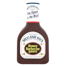 Sweet Baby Rays Barbecue Sauce, Honey, 18 oz