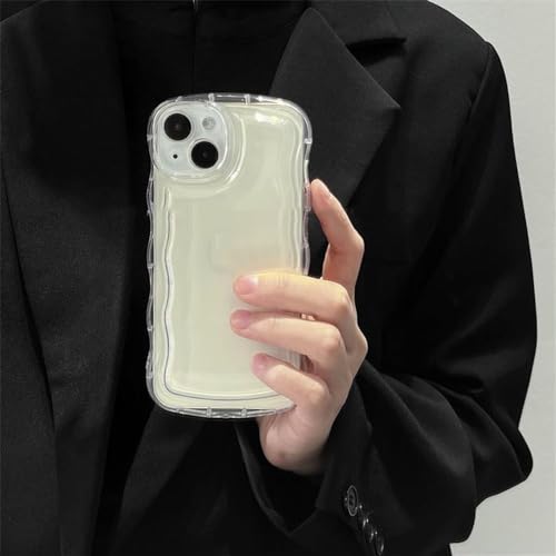 Coque silicone TPU évite les casses de l'iPhone 14 Plus grâce au pare-chocs ovale