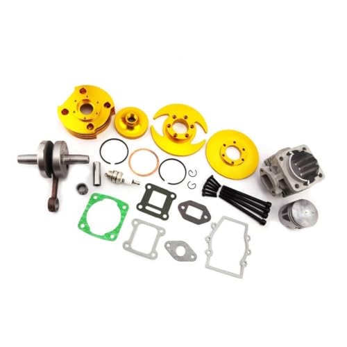 Pistón de cilindro 44mm para pocket bike de 49cc y mini quad de 2 tiempos