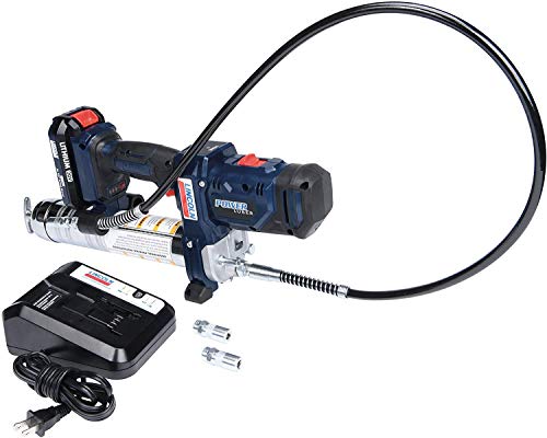 Lincoln 1886 Powerluber 20 Volt Lithium Ion High Pressure 2 Speed Cordless Grease Gun 10,000 Psi, Single Battery With Carrying Case And Charger #TOP3