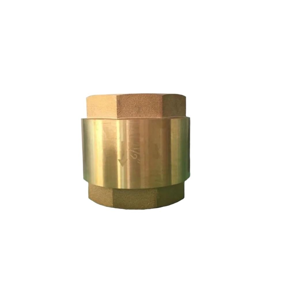 Válvula de retención de Resorte de latón de Alta presión, DN65 G, Rosca Hembra BSPP de 2-1/2", 88 mm de Altura, Control de Flujo unidireccional.