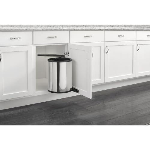 Image of Rev-A-Shelf 14 Liter Pivot Out Waste Container