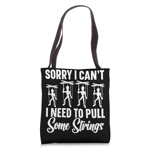 Puppeteering Puppet Lover Ventriloquist Mask Puppeteer Tote Bag