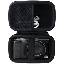 Hard Carrying Case Compatible with RICOH GR III HDF/GR IIIx HDF/GR IIIx/GR III/GR II Premium Digital Compact Camera