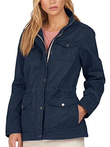 Tomwell Veste En Jean Femme Oversize Vintage – Manches Longues, Boutons, Poches – Manteau Denim Streetwear Automne Hiver