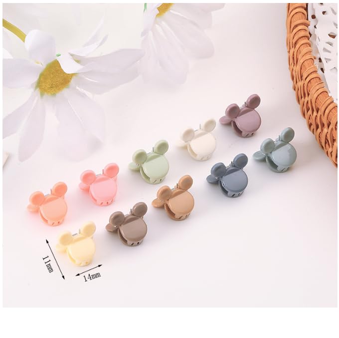 50 PCS Mini Claw Clips Small Hair Clips,Barrettes Hair Accessories Colorful Cute Hair Accessories for Women