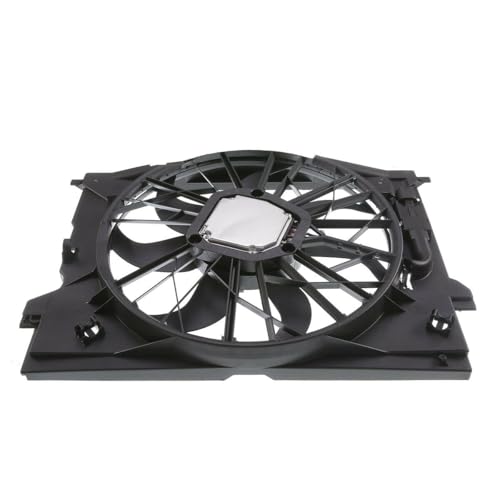 DUST GLOW 1pc Radiator Cooling Fan Plastic Assembly for ML320 2007-2009 for ML350 2006-2011 for ML500 2006-2007 for ML550 2008-2011 for R320 2007-2009 for R350 2006-2013 for R500 2006-2007 12V
