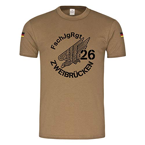 Copytec 18069 BW Tropen FschJgRgt 26 t-shirt de l'armée allemande vert XXXL