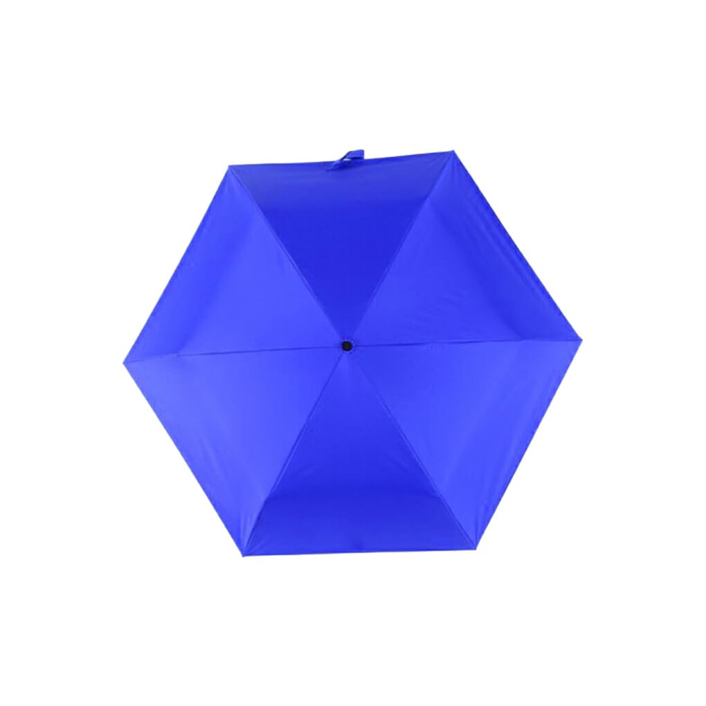rongweiwang Disassembly Sun Umbrella For Easy Storage And Travel Folding Sun Umbrellas Rainproof Umbrellas Easy To Storage, dark blue