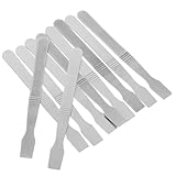 EPIGEIST 10 Stück Edelstahl Hebelwerkzeug Kleines Metallspatel Reparaturtool für Smartphone und Laptop Dünne Klinge für Präzise LCD Bildschirm Demontage Klebstoffentferner für Elektronik