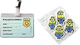 + 1 Radiergummi Minion Größe ca. 35 mm (Motiv zufällig)