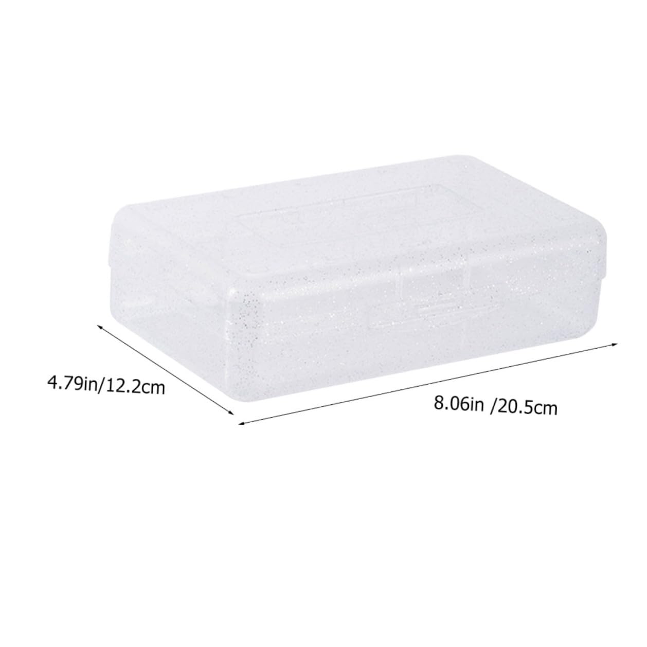 Astuccio Trasparente Scuola in Plastica Pp, Organizer 6 Pezzi | Scatola Contenitore Impilabile e Ordinata, Decorazioni Scuola per Oktoberfest Party
