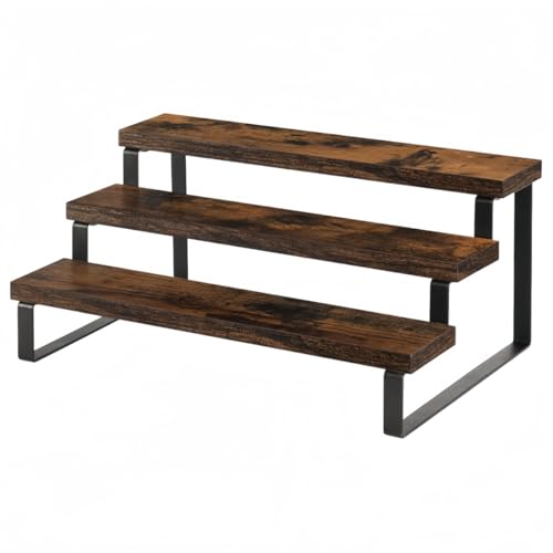 GEGEBOMTXO �f�B�X�v���C�X�^���h ��� �ؐ� 2/3/4 �i �K�i�^ �����E��?�E���C���{�g���E���ϕi�E�A�N�Z�T���[�E�L�����h���W���p �}���`�p�r���[���b�N �X�p�C�X �� �t�B�M���A �l�`�R���N�V�����p ���t���ȒP (3�w,�_�[�N�E�H���i�b�g)