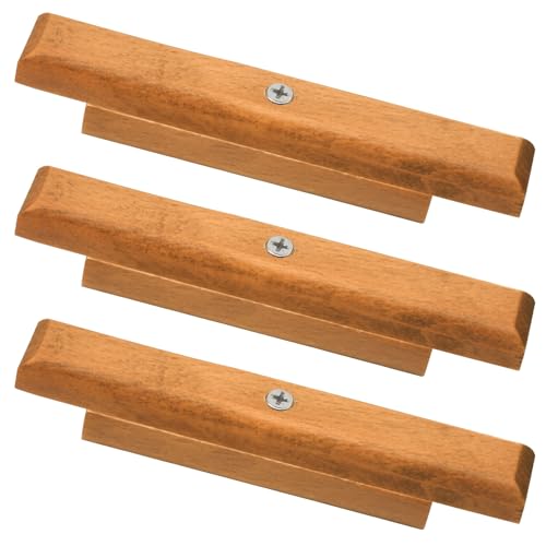 3Pack Cherry Wood Replacement Handle for 22.5