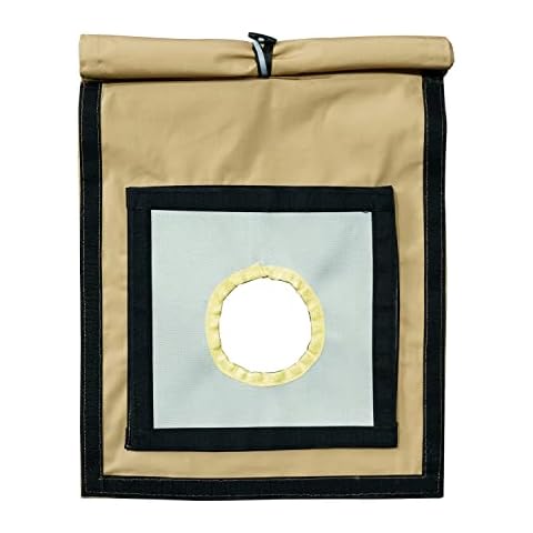 SoloWilder Tent Stove Jack with Rain Flap Fire Resistant for Canvas Hot Tent Camping Cover