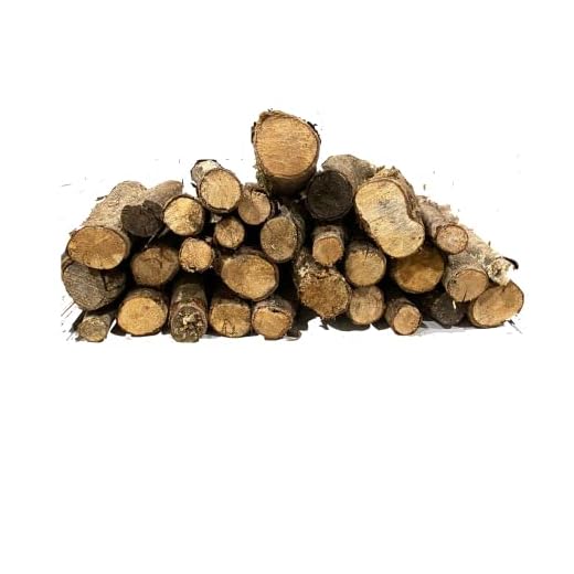 Jandei - Leña de Roble (24Kg) Tronco Mediano 30-40cm. Totalmente Seca, para Chimeneas, Barbacoas, Calderas, Estufas y Cocinas. Origen España, Marrón, JNM-0001