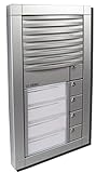 siedle set cab 850-2 e/w  Siedle Umrüst-Set für Vario 511 für 4 Familienhaus silber