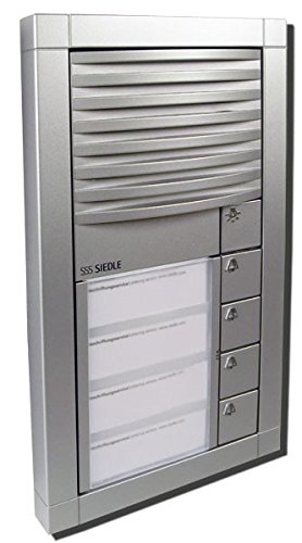 Preisvergleich Produktbild Siedle Umrüst-Set für Vario 511 für 4 Familienhaus silber