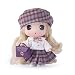 HIL Poupée Robe Étudiante Poupée Princesse Mignonne Mini Poupée 3,5 Pouces Cadeau Fille Jouets Pour Enfants Poupée De Collection Jouets De Maison De Jeu Cadeau D'anniversaire Cadeau De Noël,B