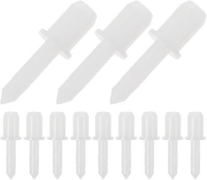 60 Pcs Shutter Replacement Pins 1.02 inch Plastic Telescopic Shutter Pins for Window Repair Plantation Replacement Parts Cabinet and Furniture Accessories