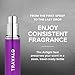 Travalo Classic HD Perfume Atomizer - Leak-Proof and TSA Approved for Air Travel - Reusable, Airtight, Easy-Fill Mini Pump Sprayer - Lightweight, Elegant Design w/Volume Window - Purple 0.17oz
