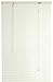 DESIGNER'S TOUCH 1-Inch Vinyl Mini Blinds, White, 35X36 In. - 833535