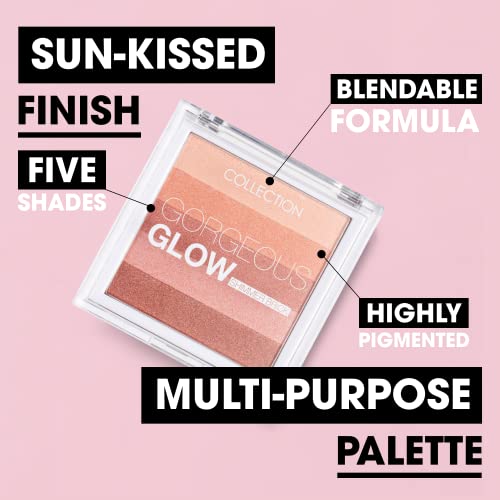 Collection Cosmetics, Gorgeous Glow Bronzing Block, Bronzing Powder, 10g - Image 6