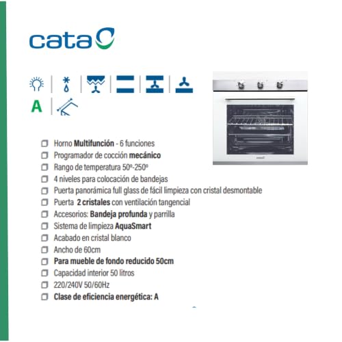 Four multifonction Cata CM760ASWH 50 - vue 5