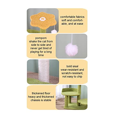 Arbre à chat pour stimuler l'exercice des chats d'appartement avec plateforme - 8