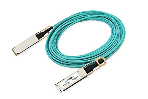 Axiom Memory - MC2210310-100-AX - Axiom QSFP+ Optical Cable - 328.08 ft QSFP+ Network Cable for Network Device - First End: 1 x SFF-8436 QSFP+ - Second End: 1 x SFF-8436 QSFP+