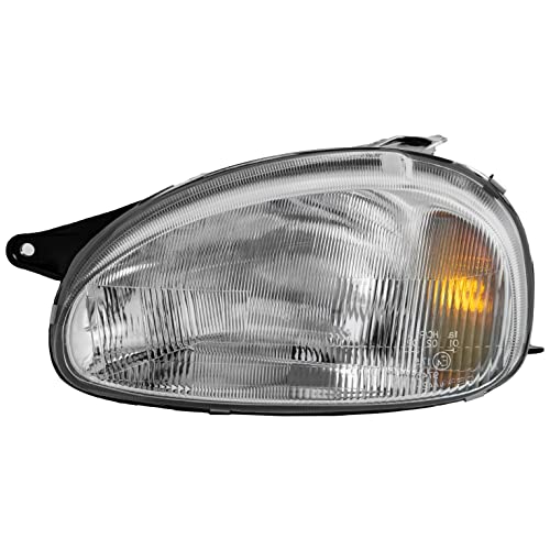 Faro principal delantero izquierdo H4 para modelo Combo (71) año de fabricación: 07/1994 – 10/2001 Corsa B (73/78/79/F35) 03/1993-09/2000