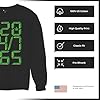 Tee Hunt 420 24 7 365 Smoke Weed Sweatshirt Leaf Marijuana Cannabis Green Herb Smoker