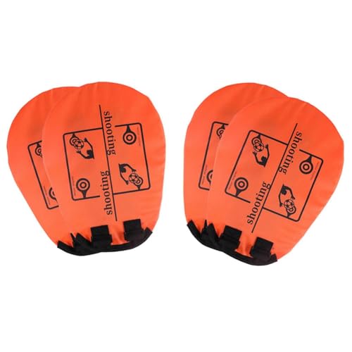 4 cibles de football pour entraînement de coup franc et filet de tir de but