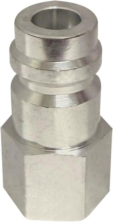 Mastercool 69888-29-15 R134a Tank Adapter – 1/2" ACME Female to 16 mm High-Side R134a Coupler Interface – For Automotive A/C Recovery Tanks