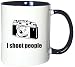 Produktbild Mister Merchandise Kaffeetasse Becher I Shoot People Kamera Cam Camera Fotograf Teetasse