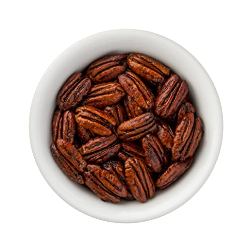 Honey Glazed Pecans| Small Batch Roasted & Candied| 1 Lb Bag Of Great Freshness| All Natural, Lactose Free. #TOP4
