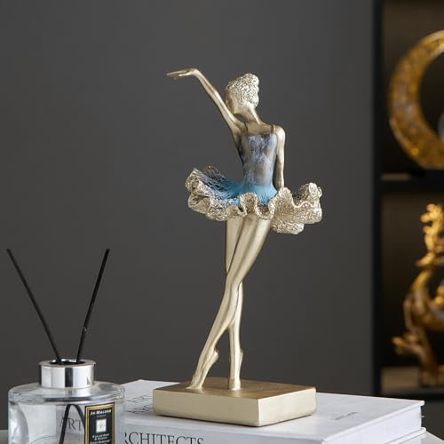 Figura de Bailarina de Ballet en Resina Elegante Decoración miniatura 5