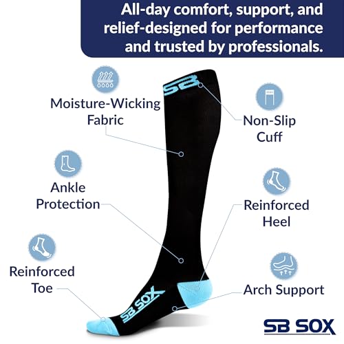 SB SOX - 3 Pairs Size Small Compression Socks4