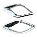 New 2pcs Chrome Rear Fog Light Lamp Frame Cover Trim Emblems For Mazda CX-5 CX5 2013 2014 2015 2016